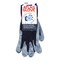 Showa Atlas Atlas Unisex Indoor/Outdoor Dipped Gloves Black/Gray XL 1 pair 370BXL-09.RT - alternate 2
